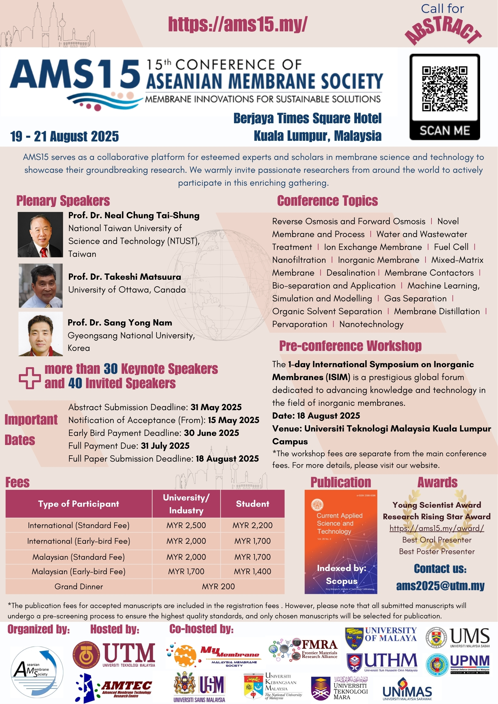 New Poster AMS15 1.5